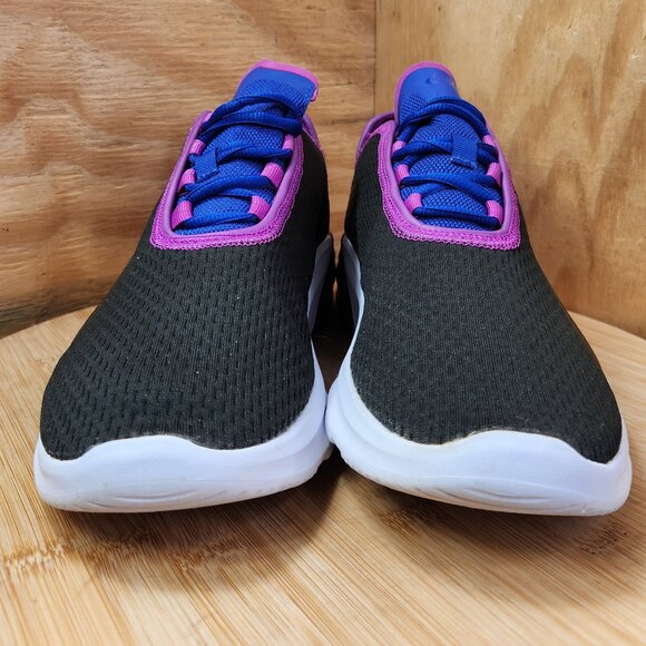 Nike Womens Air Max Motion 2 Black Running Shoes Sneakers Size 9 - Picture 2 of 9